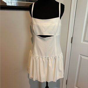 Le Lis Ivory Chemise with Unique Cutout